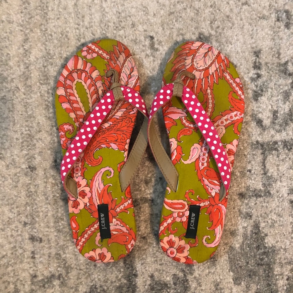 J. Crew Flip Flops